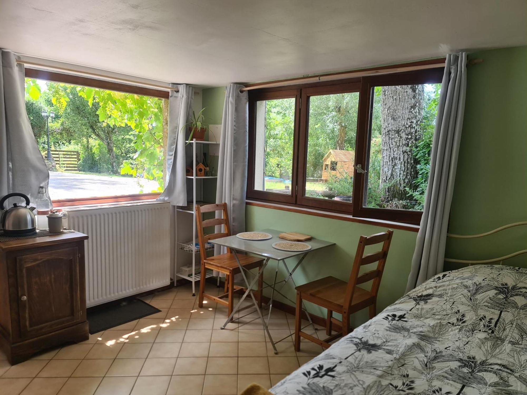 Chambre A La Ferme, Les Vergers Du Muscardin Breel Bagian luar foto